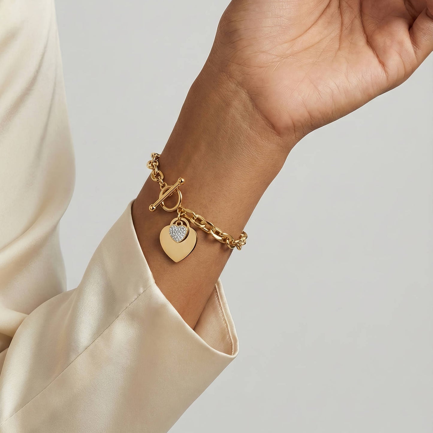 Chérie Pavé Bracelet – Gold