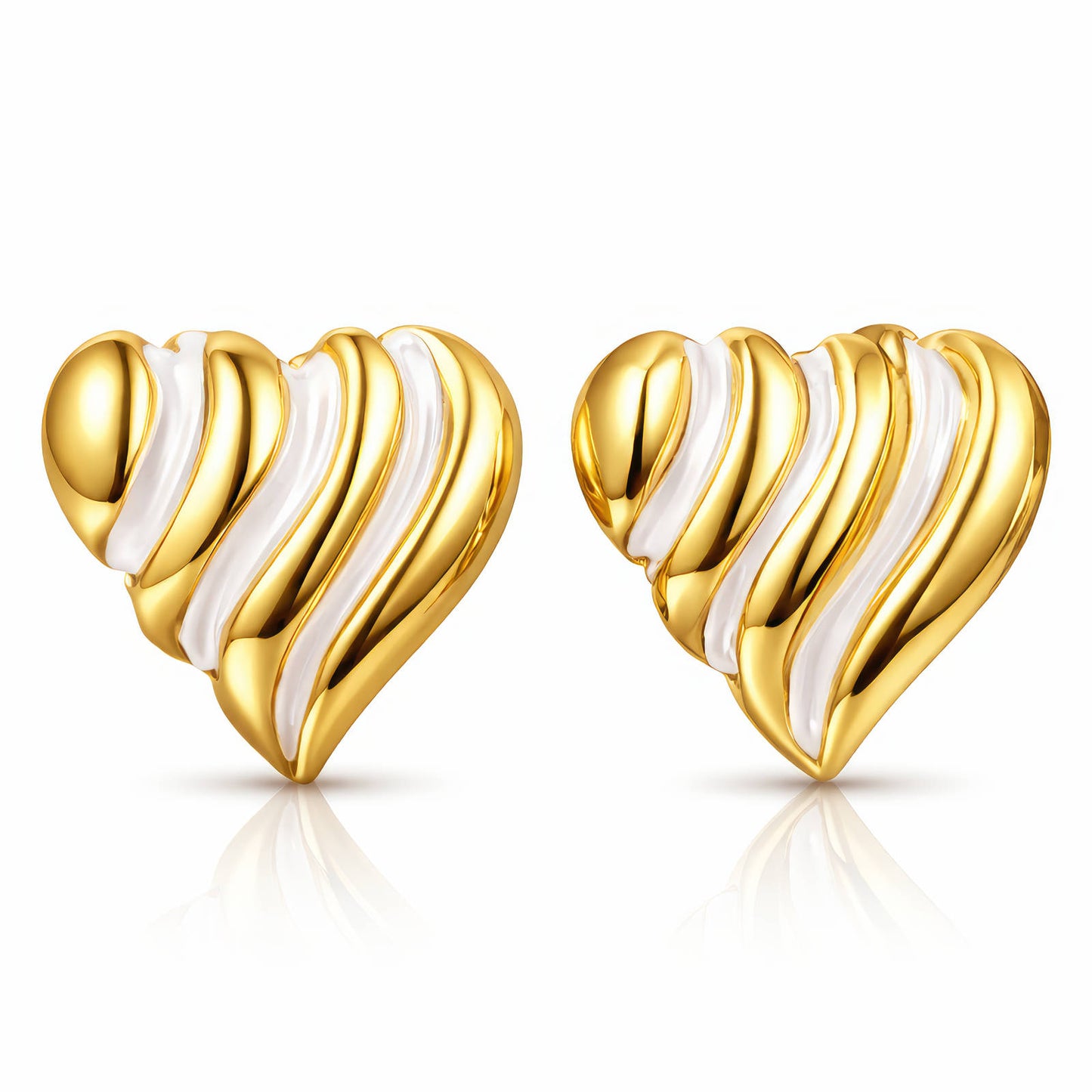 Alba Heart Earrings