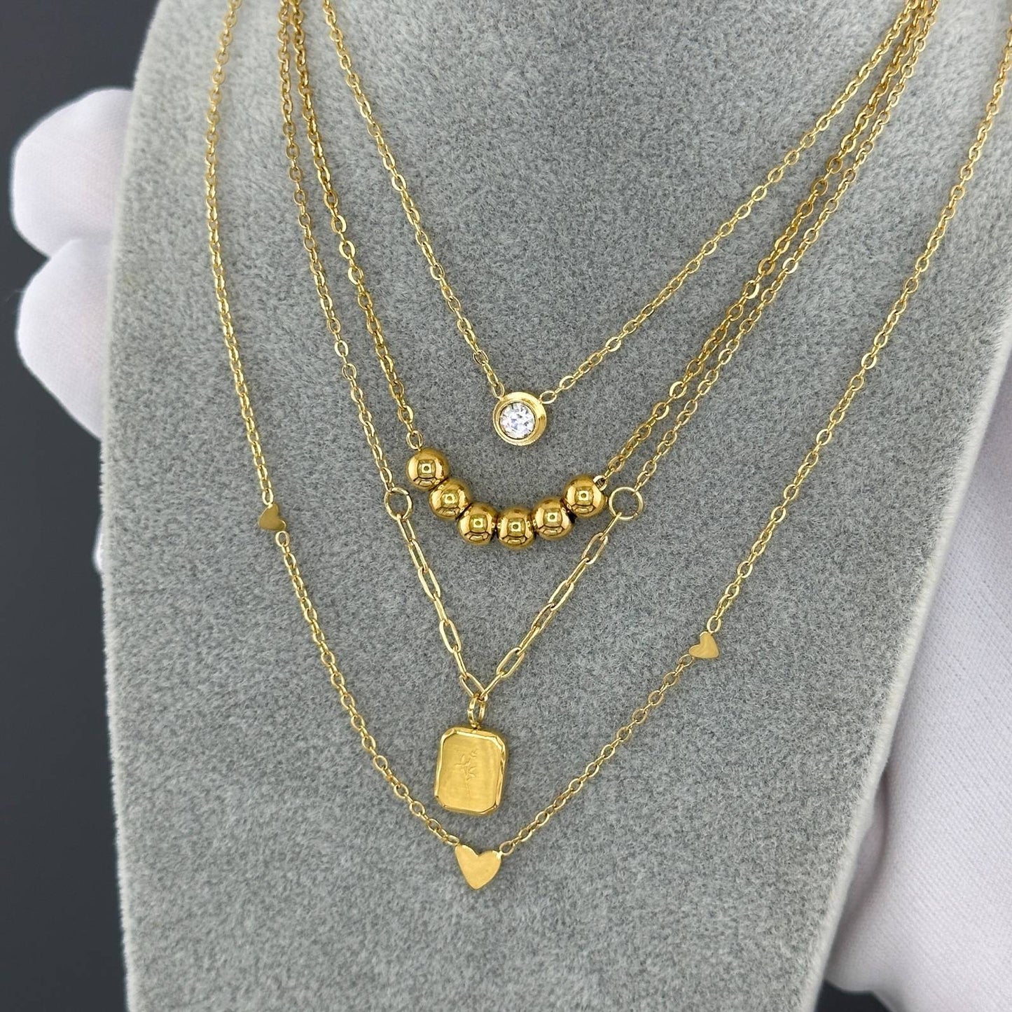 Dorée Bead Necklace