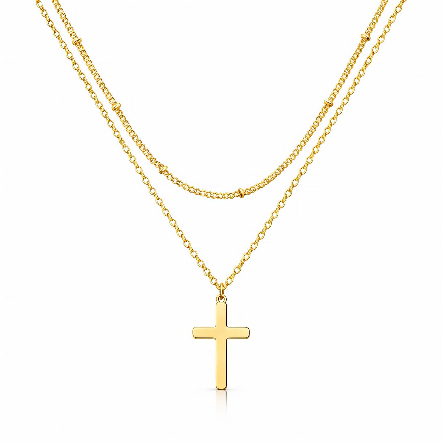 Céleste Layered Cross