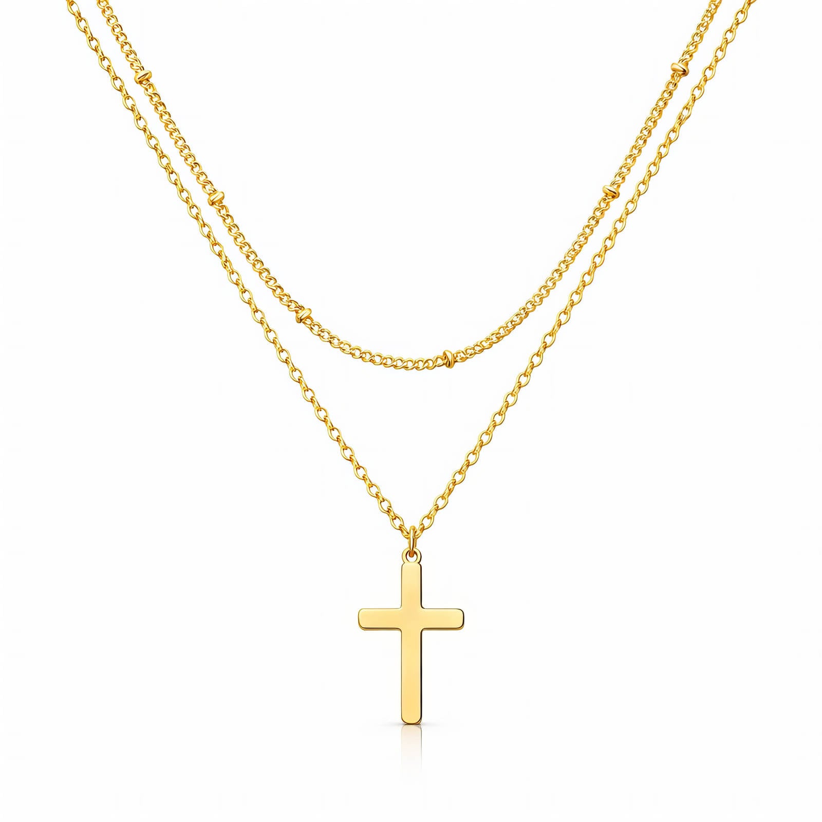 Céleste Layered Cross