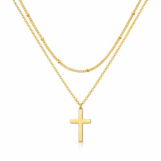 Céleste Layered Cross