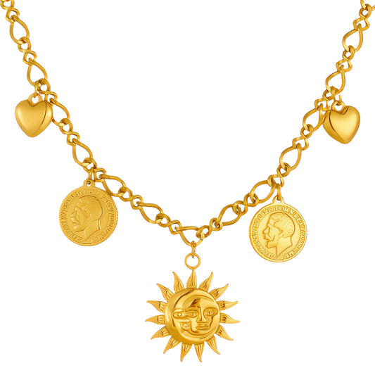Soleil Charm Necklace