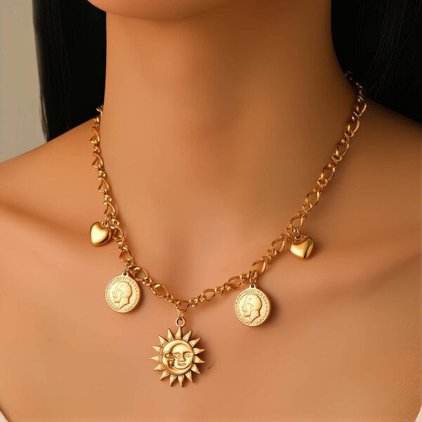 Soleil Charm Necklace
