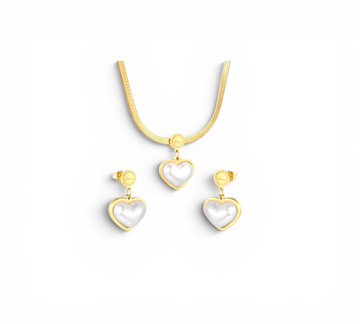 Pearl Heart Set