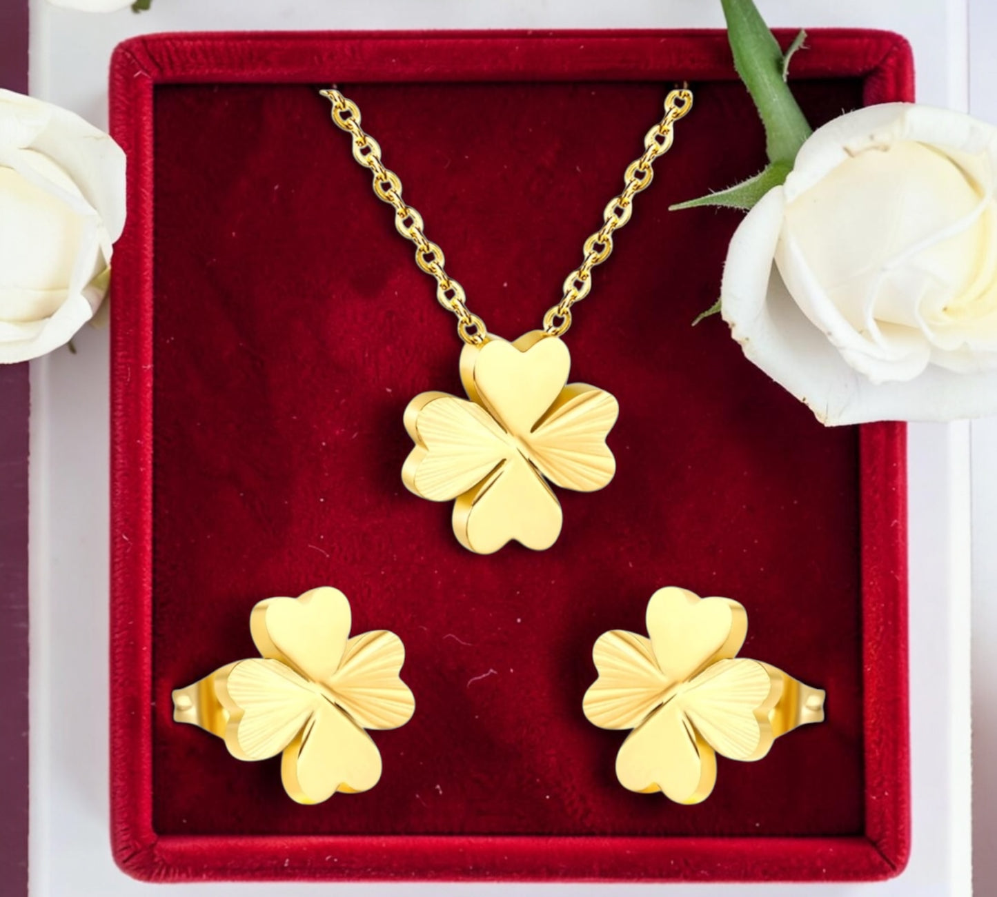 Gold Clover Set