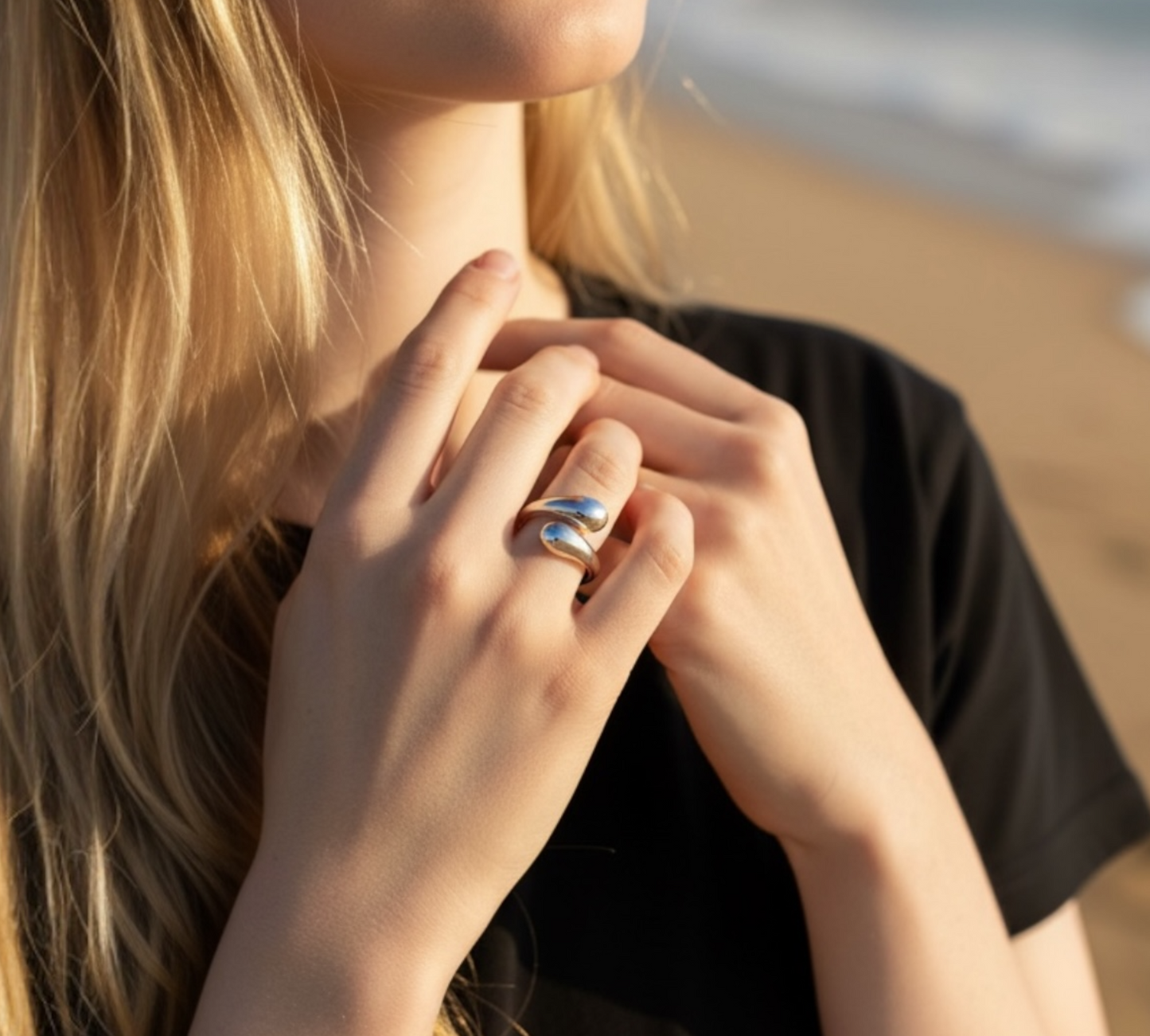 Velora Wrap Ring - Silver