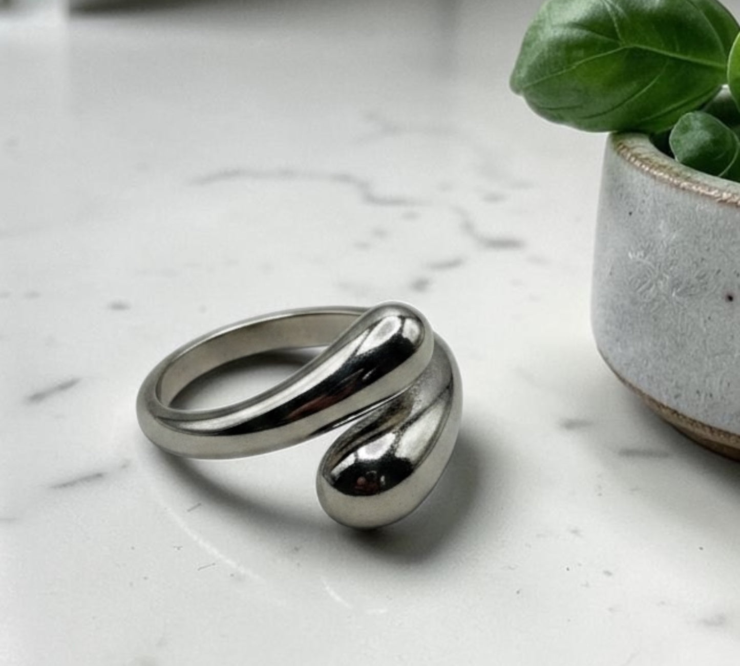 Velora Wrap Ring - Silver