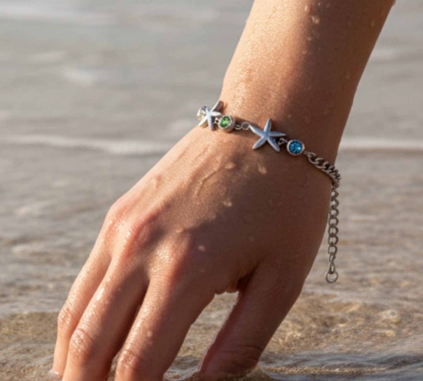 Marina Starfish Crystal Bracelet